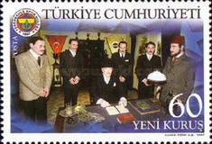 Fenerbahçe Spor Kulübü'nün 100. Yılı 2007 Türkiye Posta Pulları - mezat.mezatcini.com'da!