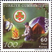 EUROPA Pulları - İzciliğin 100. Yıldönümü 2007 Türkiye Posta Pulları - mezat.mezatcini.com'da!
