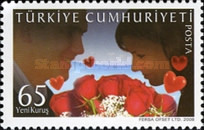 Sevgililer Günü 2008 Türkiye Posta Pulları - mezat.mezatcini.com'da!