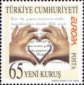 EUROPA Pulları - Mektup Yazımı 2008 Türkiye Posta Pulları - mezat.mezatcini.com'da!