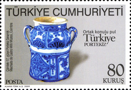 Türkiye ve Portekiz Arasında Ortak Pul Emisyonu 2009 Türkiye Posta Pulları - mezat.mezatcini.com'da!