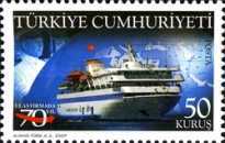 Ulaştırma ve Haberleşme Bakanlığı'nın 70. Yılı 2009 Türkiye Posta Pulları - mezat.mezatcini.com'da!