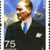 Atatürk'ü Tasvir Eden Kesin Pullar 2009 Türkiye Posta Pulları - mezat.mezatcini.com'da!