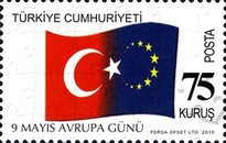 Avrupa Günü 2010 Türkiye Posta Pulları - mezat.mezatcini.com'da!