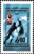 2010 FIBA ​​Dünya Erkekler Basketbol Şampiyonası 2010 Türkiye Posta Pulları - mezat.mezatcini.com'da!
