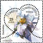 Çiçekler - Zambaklar 2011 Türkiye Posta Pulları - mezat.mezatcini.com'da!