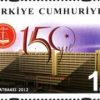 Sayıştay'ın 150. Yıldönümü 2012 Türkiye Posta Pulları - mezat.mezatcini.com'da!