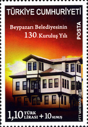 Beypazarı Belediyesi'nin 130. Yılı 2013 Türkiye Posta Pulları - mezat.mezatcini.com'da!