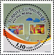 PTT Pul Tarihi Müzesi 2013 Türkiye Posta Pulları - mezat.mezatcini.com'da!