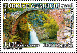 Tarihi Köprüler 2014 Türkiye Posta Pulları - mezat.mezatcini.com'da!