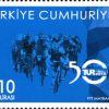 Bisiklet - Türkiye Turu 2014 Türkiye Posta Pulları - mezat.mezatcini.com'da!
