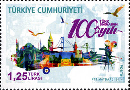Türk Sinemasının 100. Yılı 2014 Türkiye Posta Pulları - mezat.mezatcini.com'da!