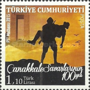 Gelibolu Muharebesi'nin 100. Yıldönümü 2015 Türkiye Posta Pulları - mezat.mezatcini.com'da!