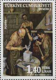 2015'te Unutulmaya Yüz Tutan Meslekler Türkiye Posta Pulları - mezat.mezatcini.com'da!