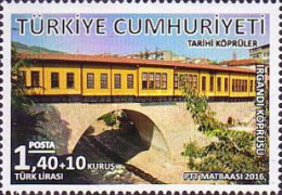 Mimarlık - Tarihi Köprüler 2016 Türkiye Posta Pulları - mezat.mezatcini.com'da!