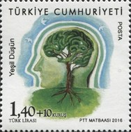 EUROPA Pulları - Yeşil Düşün 2016 Türkiye Posta Pulları - mezat.mezatcini.com'da!