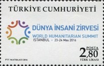 Dünya İnsani Zirvesi - İstanbul, Türkiye 2016 Türkiye Posta Pulları - mezat.mezatcini.com'da!