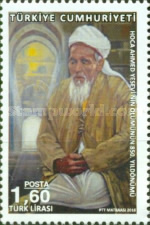 Ahmed Yesevi'nin Vefatının 850. Yıldönümü (1093-1166) 2016 Türkiye Posta Pulları - mezat.mezatcini.com'da!