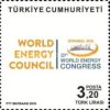 23. Dünya Enerji Kongresi - İstanbul, Türkiye 2016 Türkiye Posta Pulları - mezat.mezatcini.com'da!