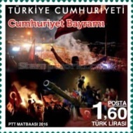 Ulusal Gün 2016 Türkiye Posta Pulları - mezat.mezatcini.com'da!