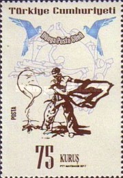 Dünya Posta Günü 2017 Türkiye Posta Pulları - mezat.mezatcini.com'da!
