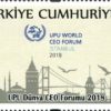 UPU Dünya CEO Forumu - İstanbul, Türkiye 2018 Türkiye Posta Pulları - mezat.mezatcini.com'da!