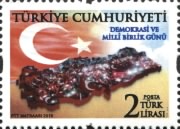Demokrasi ve Milli Birlik Günü 2018 Türkiye Posta Pulları - mezat.mezatcini.com'da!