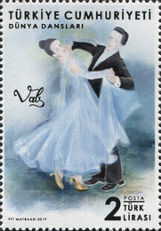 Dünya Dansları 2019 Türkiye Posta Pulları - mezat.mezatcini.com'da!