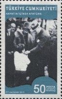 Kesinler - Mustafa Kemal Atatürk'ün Hayatı, 1881-1938 2019 Türkiye Posta Pulları - mezat.mezatcini.com'da!