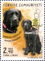 Yardımcı Köpekler 2020 Türkiye Posta Pulları - mezat.mezatcini.com'da!