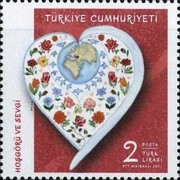 Kesintisiz - Hoşgörü ve Sevgi 2021 Türkiye Posta Pulları - mezat.mezatcini.com'da!