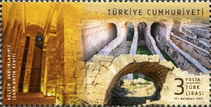 Kültürel Miras - Dara Harabeleri 2021 Türkiye Posta Pulları - mezat.mezatcini.com'da!