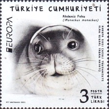 EUROPA Postası - Nesli Tükenen Ulusal Yaban Hayvanları 2021 Türkiye Posta Pulları - mezat.mezatcini.com'da!