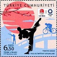 Yaz Olimpiyatları 2020 - Tokyo, Japonya 2021 Türkiye Posta Pulları - mezat.mezatcini.com'da!