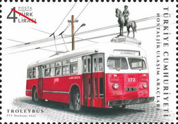 Nostaljik Ulaşım Araçları 2022 Türkiye Posta Pulları - mezat.mezatcini.com'da! 3