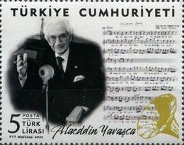Alâeddin Yavaşca, 1926-2021 2022 Türkiye Posta Pulları - mezat.mezatcini.com'da!