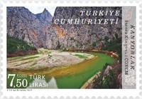 Türkiye Kanyonları 2022 Türkiye Posta Pulları - mezat.mezatcini.com'da!