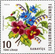 Halk Nakışı 2023 Türkiye Posta Pulları - mezat.mezatcini.com'da!