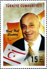 Rauf Raif Denktaş, 1924-2012 2024 Türkiye Posta Pulları - mezat.mezatcini.com'da!