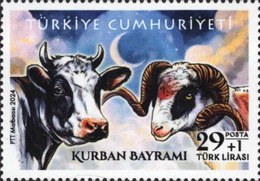 Kurban Bayramı 2024 Türkiye Posta Pulları - mezat.mezatcini.com'da!