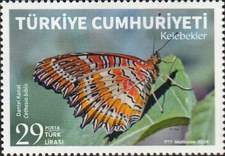 Böcekler - Türkiye Kelebekleri 2024 Türkiye Posta Pulları - mezat.mezatcini.com'da!