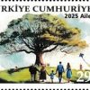 Aile Yılı 2025 Türkiye Posta Pulları - mezat.mezatcini.com'da!