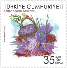 Safranbolu Safranı 2025 Türkiye Posta Pulları - mezat.mezatcini.com'da!