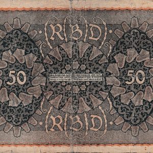 Almanya 50 Mark 1919 1