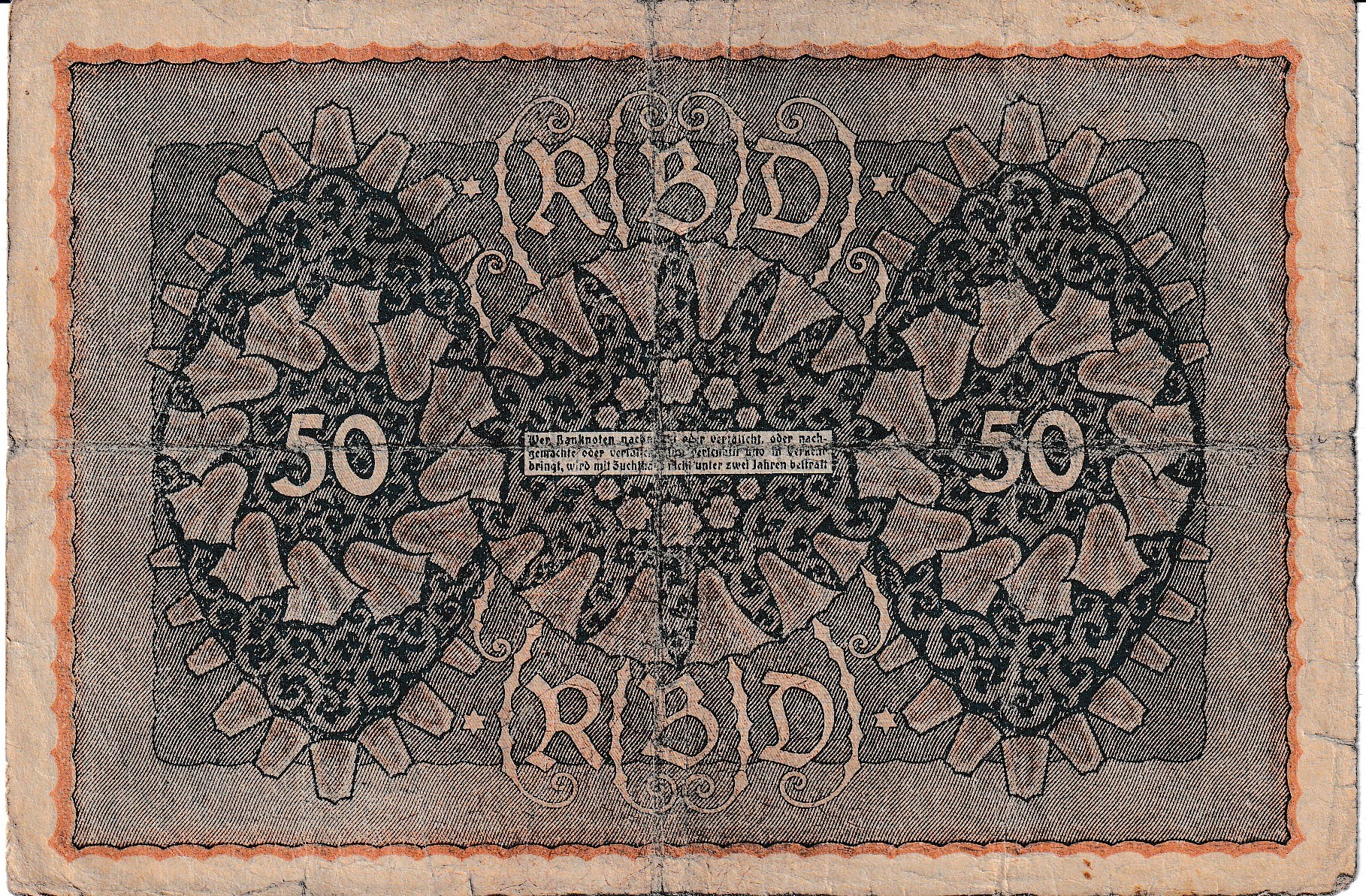 Almanya 50 Mark 1919 2 Almanya 50 Mark 1919 1