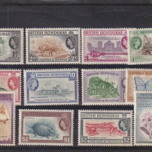 Tüm Ürünler 55 1953 -1957 British Honduras Tam seri pul