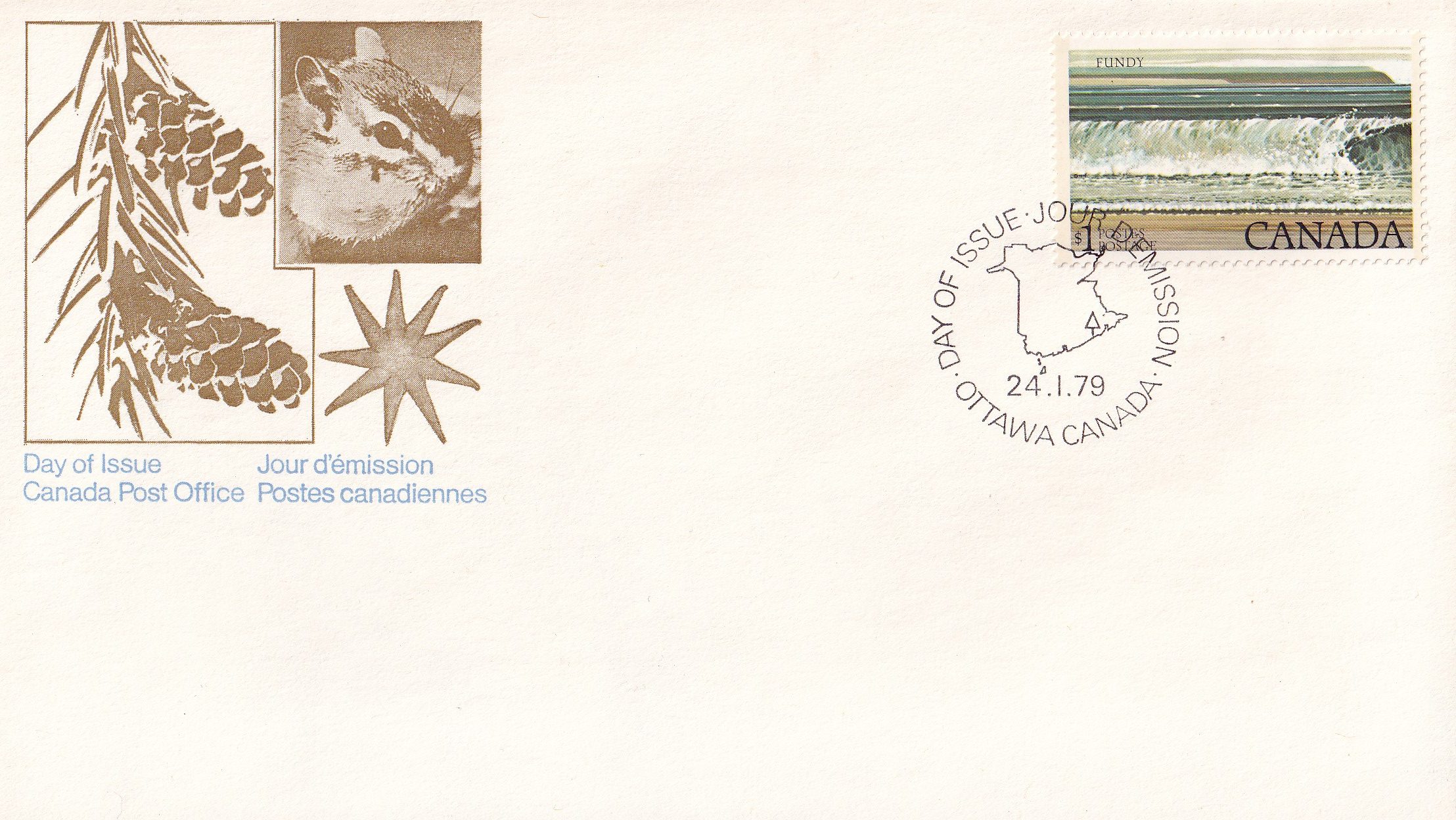 Kanada 1979 Fdc 1 Kanada 1979 Fdc