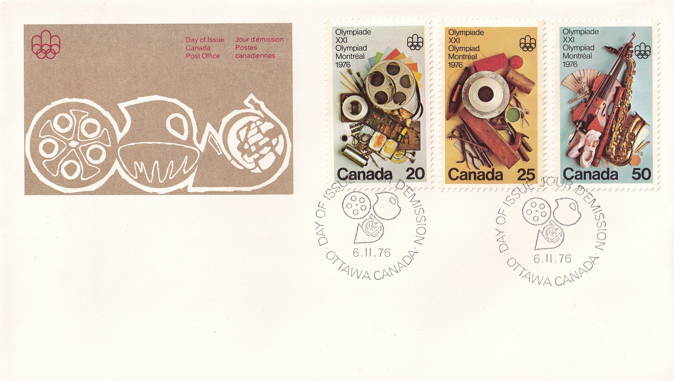 Kanada 1976 Fdc 1 Kanada 1976 Fdc