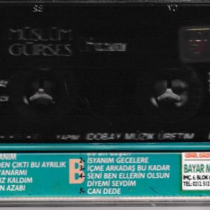 Müslüm Gürses Sultanım Arka yüzü