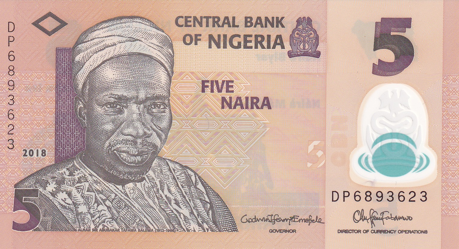 Nijerya 5 Naıra çil 1 Nijerya 5 Naıra çil (1)